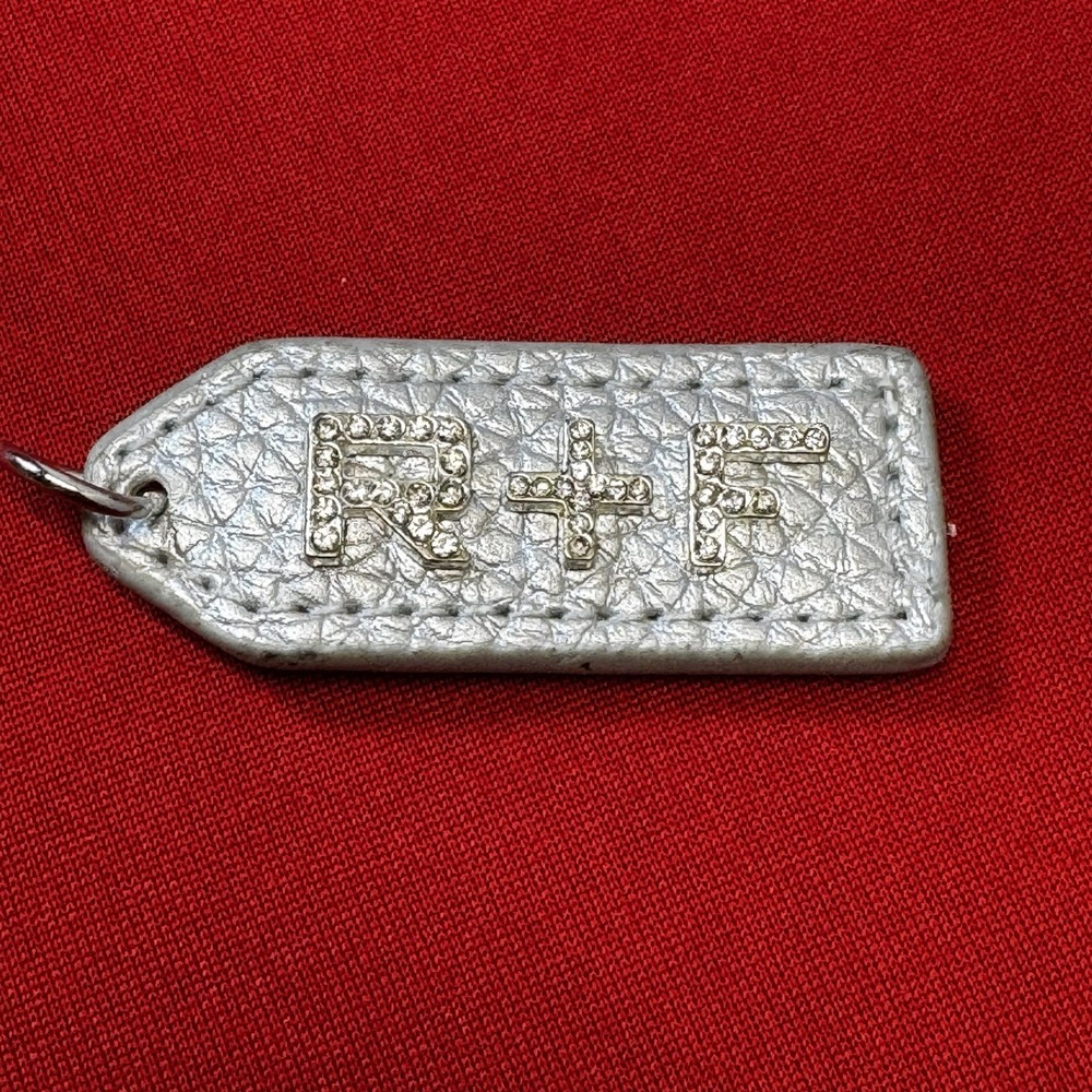 Rodan & Fields‎ Silver Bag Charm With Crystal Embellishments